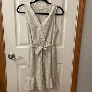 Polka dot mini dress